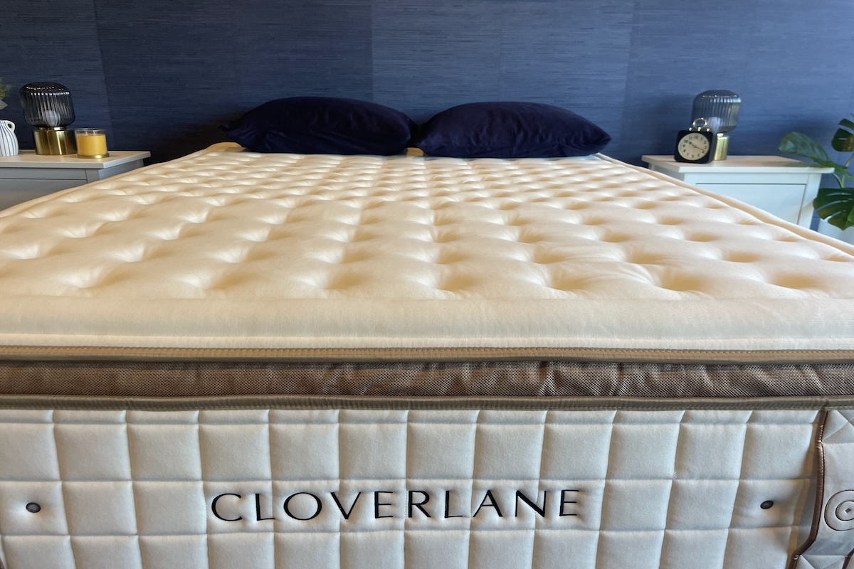 The Cloverlane Foam mattress in testing facility