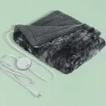 Pure Enrichment PureRadiance Luxury Heated Throw Blanket